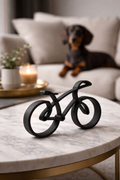 black bicycle furniture